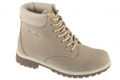Trapery damskie, Wmn Maverick Mid. Brązowe trapery damskie Fila, z materiału, bez zapięcia. Za 239.99 zł.