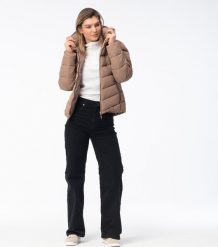 Hitec Damska Kurtka Zimowa Pikowana Lady Safi Sp beige rozmiar M. Brązowe kurtki sportowe damskie HITEC, na zimę, m, bez wzorów, bez ramiączek, bez kaptura. Za 186.68 zł.