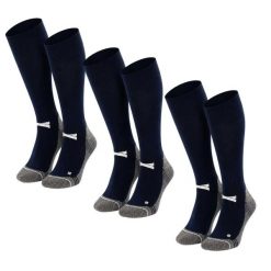 Skarpety Piłkarskie Pro Długie - 6 par - Granatowy. Niebieskie skarpety męskie XTREME SOCKSWEAR, bez wzorów, z materiału. Za 264.70 zł.