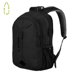 Plecak Alpinus Toulouse 28 materiał PET. Czarne plecaki męskie Alpinus, bez wzorów, z materiału. Za 189.00 zł.