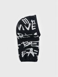 Desigual Kominiarka Lettering 22WAHA14 Czarny. Czarne rękawiczki damskie Desigual, bez wzorów, z materiału. Za 219.99 zł.