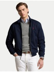 Polo Ralph Lauren Kurtka bomber 710923261002 Granatowy Regular Fit. Niebieskie kurtki męskie Polo Ralph Lauren, m, bez wzorów, z bawełny, bez kaptura. Za 1,189.00 zł.
