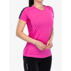 Koszulka szybkoschnąca damska CMP Maila T-Shirt Trail. Czerwone koszulki sportowe damskie CMP, bez wzorów, bez ramiączek. Za 125.99 zł.