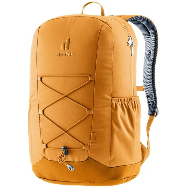 Plecak miejski Deuter Gogo - amber/maple. Brązowe plecaki męskie Deuter, bez wzorów, z materiału. Za 239.65 zł.