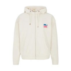 Bluza damska z kapturem Protest Studio. Białe bluzy damskie Protest, l, bez wzorów, z bawełny, klasyczne, bez ramiączek, z kapturem. Za 329.90 zł.