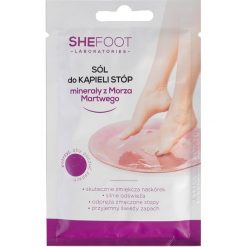 Sól do kąpieli stóp SHEFOOT - K019. Piżamy męskie Shefoot, l, bez wzorów, ze skóry, bez kołnierzyka, bez ramiączek. Za 5.99 zł.