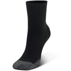 SKARPETY Under Armour HeatGear Crew JR 3P, Dla obu płci. Czarne skarpetki damskie Under Armour, bez wzorów, z elastanu. Za 190.00 zł.