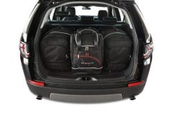 Torby Do Bagażnika Land Rover Discovery Sport 2014+ 4Szt Kjust. Czarne torby podróżne damskie KJUST, bez wzorów, z kauczuku. Za 1,250.00 zł.