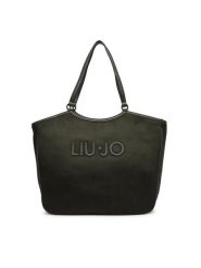 Liu Jo Torebka AF6117 T711A Zielony ciemny. Zielone shopperki damskie Liu Jo, bez wzorów, z materiału, bez dodatków. Za 559.99 zł.
