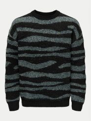 Only & Sons Sweter Lincolm 22031166 Czarny Regular Fit. Czarne swetry męskie Only & Sons, m, bez wzorów, z syntetyku, bez kołnierzyka, bez ramiączek. Za 199.99 zł.