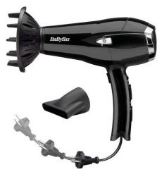 Babyliss D374DE czarny. Czarne suszarki do włosów BABYLISS. Za 150.00 zł.