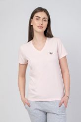 Jott Koszulka damska Cancun SS23WTSH12-463. Bluzki damskie Jott, bez wzorów, bez kołnierzyka, bez ramiączek. Za 219.00 zł.