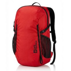 Plecak turystyczny Jack Wolfskin Peakster Lite 22. Czerwone plecaki męskie Jack Wolfskin, bez wzorów, z poliesteru, wakacyjne. Za 444.64 zł.