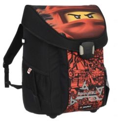 Plecak 18L Lego Ninjago Easy red - 20043-2202. Czarne plecaki męskie Lego, bez wzorów. Za 286.35 zł.