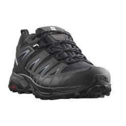 Buty trekkingowe męskie Salomon X Ultra Pioneer Gtx. Czarne buty zimowe męskie Salomon, bez wzorów, z gumy, bez obcasa, bez zapięcia. Za 638.00 zł.