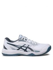 Asics Buty do tenisa Court Slide 3 1041A335 Biały. Białe buty sportowe męskie Asics, bez wzorów, ze skóry, bez zapięcia, tenisowe. Za 179.99 zł.
