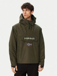 Napapijri Kurtka anorak Rainforest Next NP0A4IB9 Brązowy Regular Fit. Brązowe kurtki męskie Napapijri, m, bez wzorów, z syntetyku, bez kaptura. Za 1,239.00 zł.