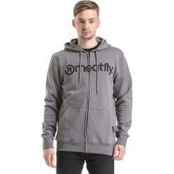 MEATFLY Bluza z kapturem Formularz B - Heather betonu (rozmiar S). Brązowe bluzy męskie Meatfly, m, bez wzorów, z kapturem. W wyprzedaży za 105.00 zł.