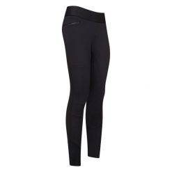 Damskie legginsy jeździeckie z pełną przyczepnością Imperial Riding EL Capone. Czarne legginsy damskie IMPERIAL RIDING, bez wzorów. Za 351.50 zł.