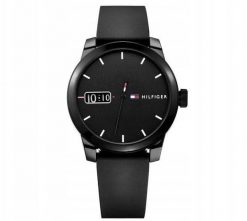 Zegarek Tommy Hilfiger Denim Zegarek męski 41 mm (1791382). Zegarki męskie Tommy Hilfiger, bez wzorów, z denimu. Za 575.99 zł.