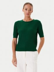 Tatuum Sweter Bazo T2502.049 Zielony Regular Fit. Zielone swetry nierozpinane damskie Tatuum, xl, bez wzorów, z wiskozy, bez kołnierzyka, bez ramiączek. Za 129.99 zł.