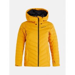 Kurtka Peak Performance Damska W Frost Ski Jacket. Żółte kurtki sportowe damskie Peak Performance, na zimę, l, bez wzorów, bez ramiączek, bez kaptura, narciarskie. W wyprzedaży za 1,479.00 zł.