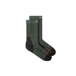 Skarpety trekkingowe damskie Eagle Light Crew Women. Zielone skarpetki damskie Salewa, bez wzorów. Za 89.99 zł.