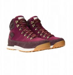 Buty outdoor damskie The North Face Back-To-Berkeley IV Textile Wp - boysenberry/brown. Brązowe obuwie trekkingowe damskie The North Face, bez zapięcia. Za 570.04 zł.