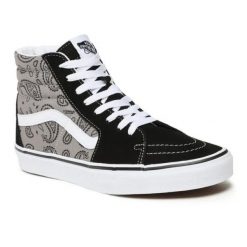Buty do chodzenia unisex Vans Sk8-Hi. Czarne obuwie sportowe damskie Vans, bez wzorów, bez zapięcia, trekkingowe, Vans SK8. Za 249.00 zł.