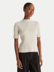ACCESS FASHION Sweter 54-8046 Beżowy Slim Fit. Brązowe swetry nierozpinane damskie ACCESS FASHION, m, bez wzorów, z syntetyku, bez kołnierzyka, bez ramiączek. Za 289.99 zł.