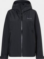 Kurtka minimalist pertex woman-black-S MARMOT. Czarne kurtki sportowe damskie Mac in Sac, s, bez wzorów, bez ramiączek, bez kaptura. Za 713.58 zł.