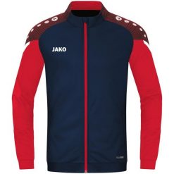 Kurtka z dresu Jako Performance. Czerwone kurtki męskie Jako, m, bez wzorów, z dresówki, sportowe, z kapturem. Za 262.50 zł.