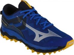 Mizuno Wave Mujin 9 J1GJ227003 Niebieskie r. 46. Niebieskie buty sportowe męskie Mizuno, bez wzorów, bez zapięcia, mizuno wave. Za 354.99 zł.