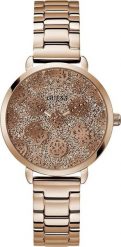 Zegarek Guess Zegarek damski Guess GW0670L4 różowe złoto. Czerwone zegarki damskie Guess, złote. Za 629.00 zł.