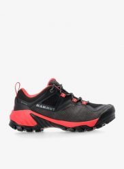 Buty trekkingowe damskie Mammut Sapuen Low GTX. Czarne obuwie trekkingowe damskie Mammut, z gore-texu, bez zapięcia. Za 731.50 zł.