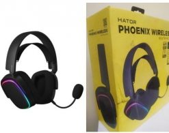 Słuchawki Hator HTA-870 Phoenix Bezprzewodowe słuchawki z mikrofonem (Uszkodzone opakowanie). Słuchawki bezprzewodowe NoName. Za 234.87 zł.