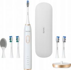 Lovio Szczoteczka elektryczna soniczna SonicProtect PRO biała. Białe szczoteczki soniczne MANTA. Za 255.68 zł.