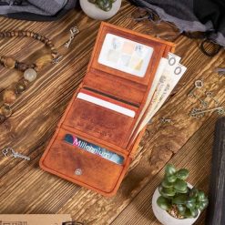 Paolo Peruzzi Mały portfel damski skórzany T-11-OR. Portfele damskie Paolo Peruzzi. Za 97.66 zł.