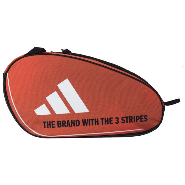 Torba do padla Adidas Control Orange 3.4. Brązowe torby sportowe męskie Adidas, bez wzorów, z materiału, duże, z nadrukiem. Za 193.05 zł.
