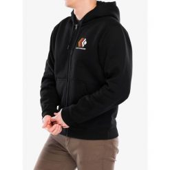 Bluza rozpinana męska Black Diamond Faded Full Zip Hoody. Czarne bluzy męskie Black Diamond, l, bez wzorów, sportowe, bez ramiączek, bez kaptura. Za 333.99 zł.