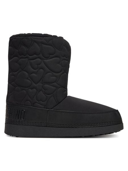 LOVE MOSCHINO Śniegowce JA24202G1NISE00A Czarny. Czarne śniegowce damskie Love Moschino, z materiału, bez zapięcia. Za 749.99 zł.