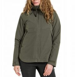 Kurtka ocieplana damska Didriksons Jennie Jacket 2 - deep green. Zielone kurtki sportowe damskie Didriksons, bez wzorów, bez ramiączek, bez kaptura. Za 867.84 zł.