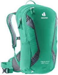 Plecak rowerowy Deuter Race EXP Air fern-graphite. Szare plecaki męskie Deuter, bez wzorów, z nylonu. Za 420.25 zł.