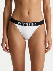 Calvin Klein Swimwear Dół od bikini LV00Q61213 Biały. Białe bikini Calvin Klein Swimwear, bez wzorów, z syntetyku. Za 136.99 zł.