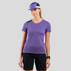 Koszulka damska Odlo F-DRY T-shirt crew neck s/s. Czarne t-shirty damskie ODLO, m, bez wzorów, z materiału, bez kołnierzyka, bez ramiączek. Za 144.49 zł.