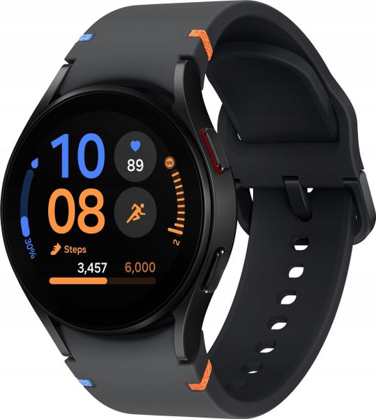 Smartwatch Samsung Galaxy Watch FE Czarny (SM-R861NZKAEUB). Czarne zegarki smartwatch SAMSUNG, bez wzorów. Za 792.30 zł.