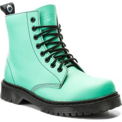 Trapery ALTERCORE - 651D Green. Zielone trapery damskie Altercore, z materiału, bez zapięcia. W wyprzedaży za 249.00 zł.