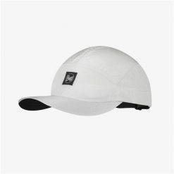 Czapka z daszkiem BUFF SPEED CAP SOLID. Białe czapki damskie Buff, bez wzorów, sportowe. Za 122.16 zł.