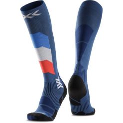 Skarpety narciarskie X-Socks Ski Perform Patriot France OTC Blue. Białe skarpetki damskie X-Socks, bez wzorów. Za 189.99 zł.