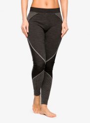 Legginsy termoaktywne damskie La Sportiva Wool70 Tech Pants. Szare legginsy damskie La Sportiva, bez wzorów, ze skóry. Za 361.89 zł.
